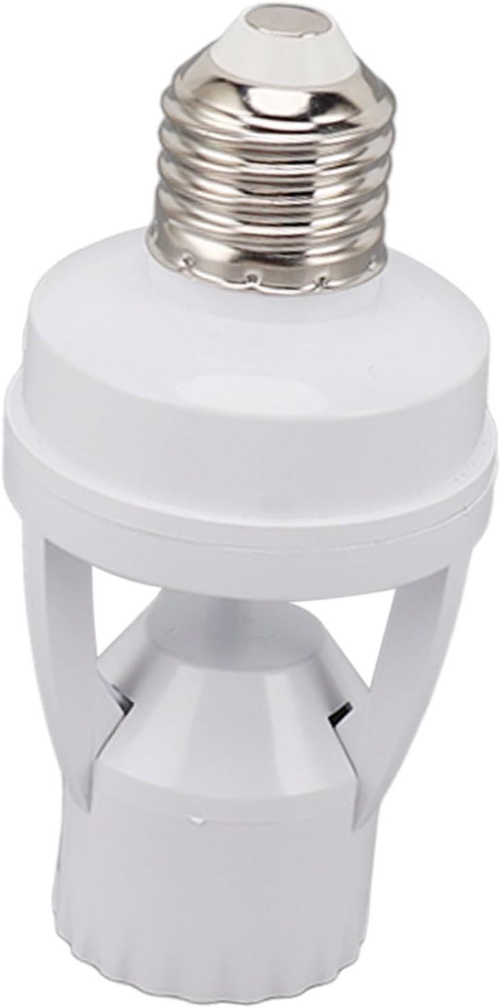 PIR Motion Sensor Light Socket Smart Night Light Control for Storeroom Wardrobe ABS Material - Image 2