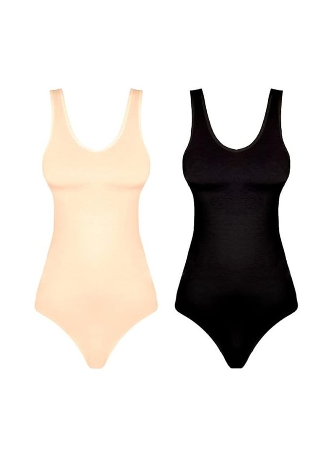 YOUNG WEAR - Women's Shaping Bodysuit | Sleek Silhouette| Enhance Your Curves | Confidence and Comfort - Image 1