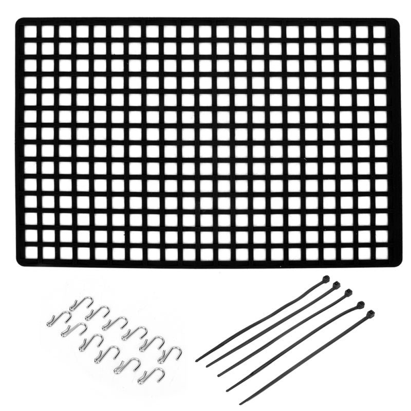 Rc Crawler Accessories: Black High Simulation Rubber Net - Lightweight Elastic Stretchable Rc Car Accessories for Rc Rock Crawler Short Truck Scale Model Detailing - Image 1