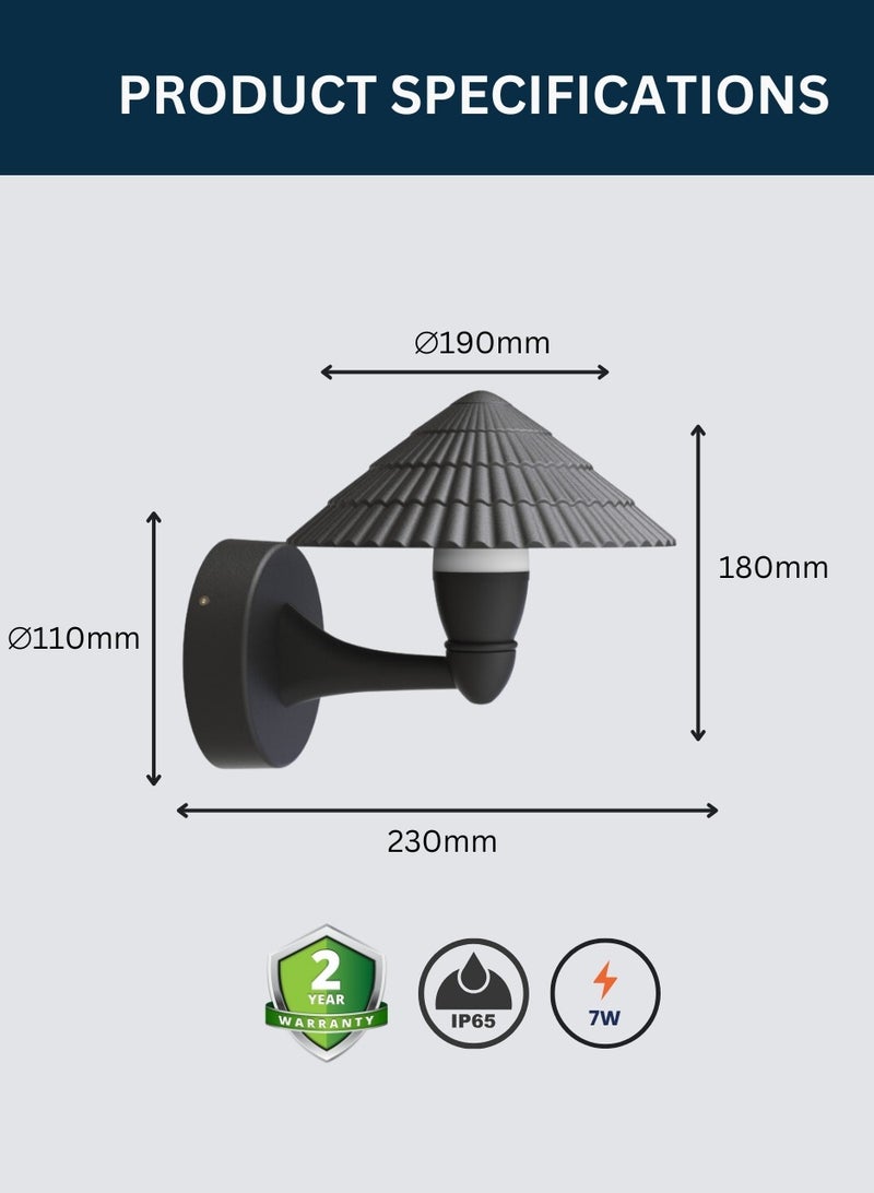 Target 7W Outdoor Wall Lights 3000K Porch Lights 122*16cm - Image 4