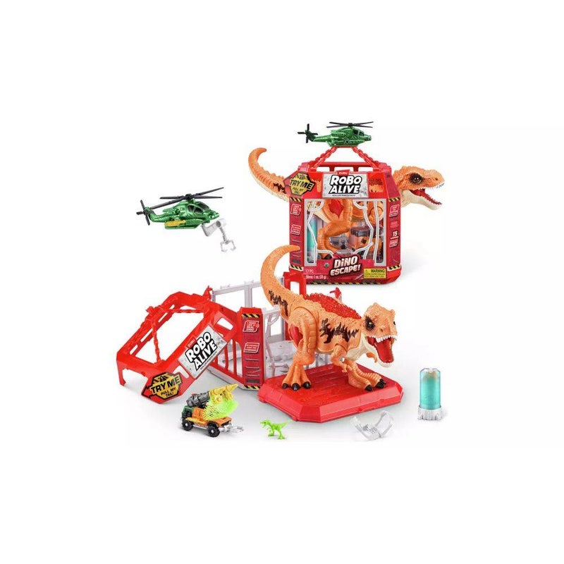 Robo Alive Dino Escape Series 1 T.Rex Robotic Playset (17 Piece) - Image 4