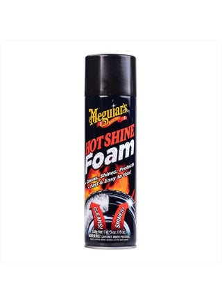 Hot Shine Tire Foam - High Goss Tire Shine that Cleans, Shines, and Protects in One, Deep, Black Shine with Conditioners and UV Protection to Help Keep Tires Looking Like New, 15 Oz Aerosol - pzsku/Z4D99BD4E6358B2A5EC98Z/45/_/1715177552/9d5e7de0-e865-4747-ac89-aec16c384160
