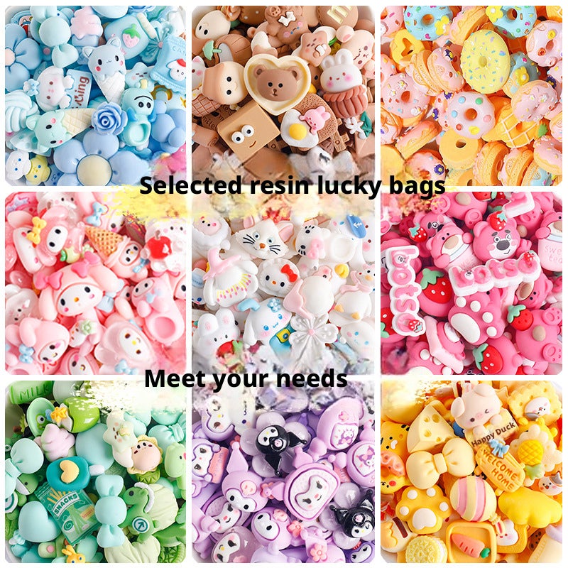 خرز راتنجي لإكسسوارات صنع المجوهرات DIY - Image 1