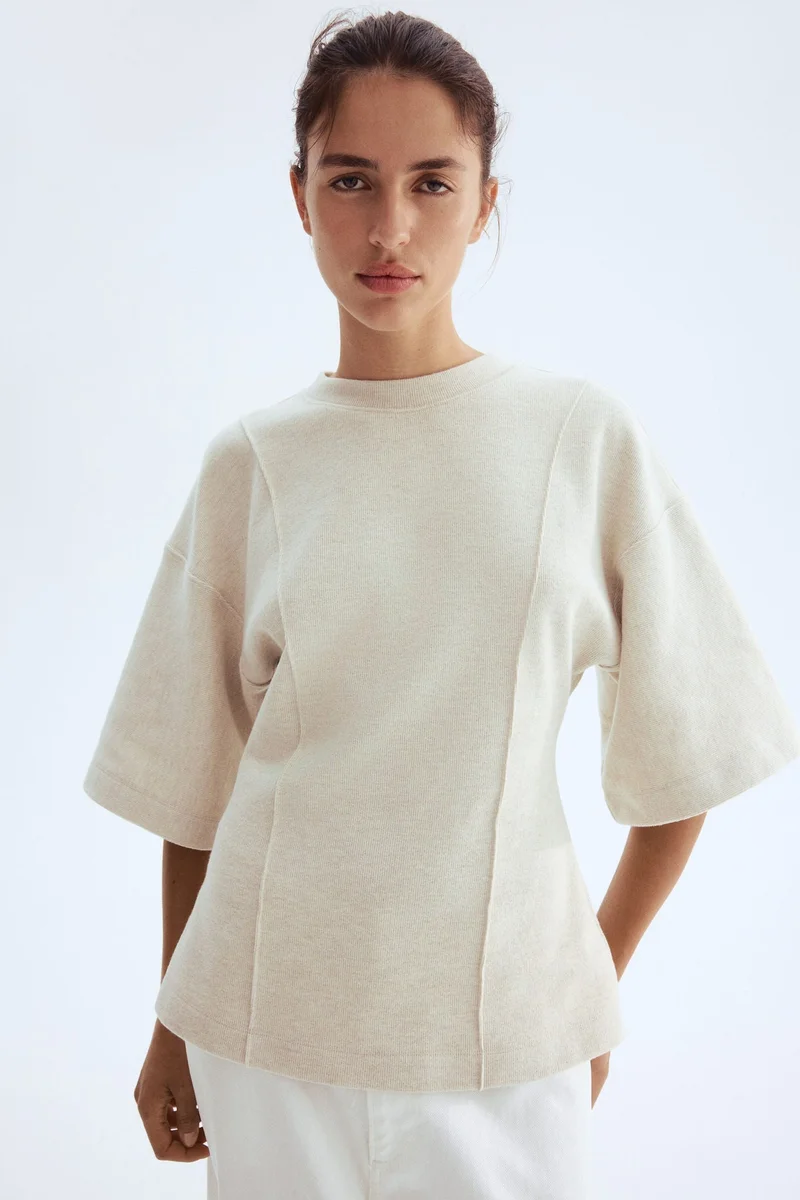 H&M Loose-fit fine-knit top