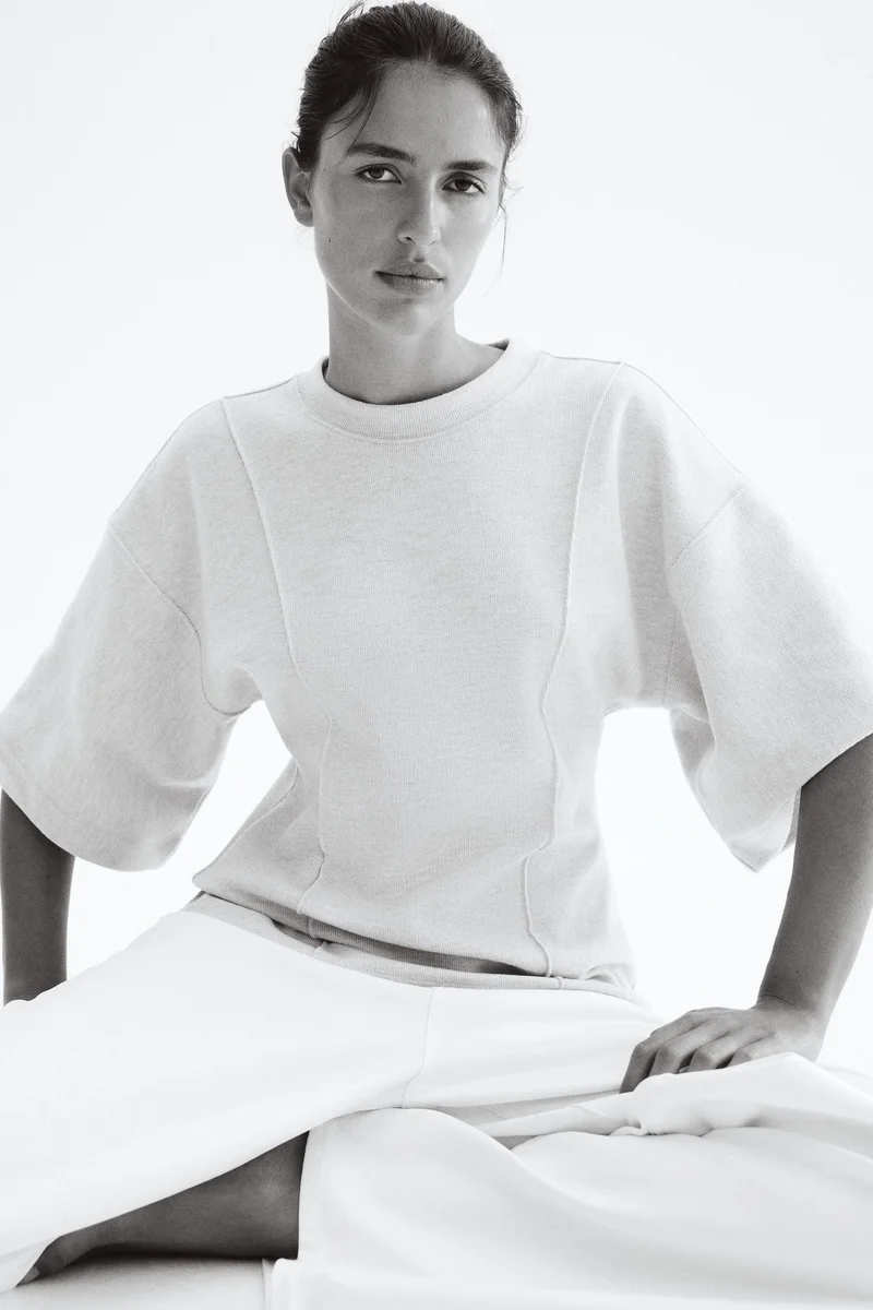 H&M Loose-fit fine-knit top