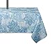 DII CAMZ10390 TC Outdoor Zip Paisley 60X84, w/Zipper, Blue Watercolor - Image 2