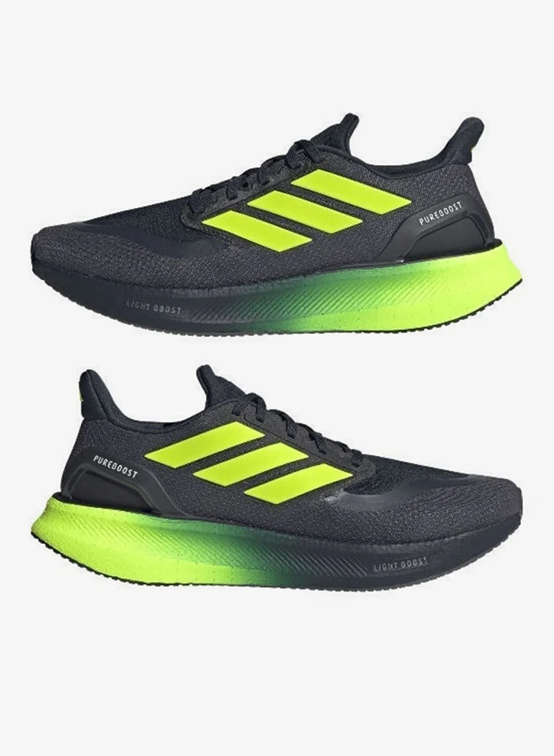 adidas أديداس بيور بوست 5 سنيكرز جري أزرق للرجال مقاس 6.5