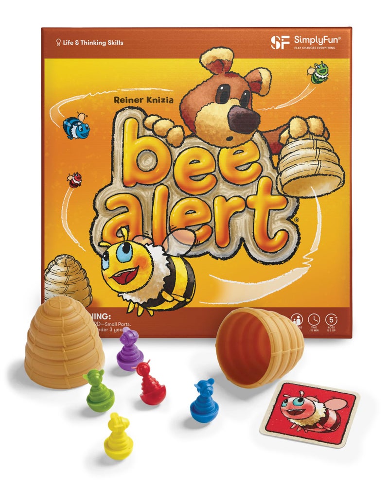 SimplyFun Bee Alert A Matching Game for Kids That Tests Your Memory and Patience While Learning How to Take Turns Educational Learning Game 2 to 5 Players for Kids Ages 5 Up - Image 3