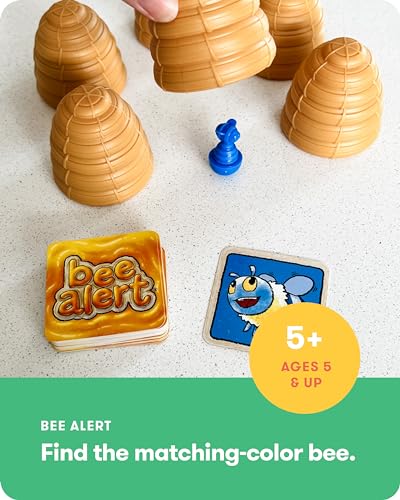 SimplyFun Bee Alert A Matching Game for Kids That Tests Your Memory and Patience While Learning How to Take Turns Educational Learning Game 2 to 5 Players for Kids Ages 5 Up - Image 5