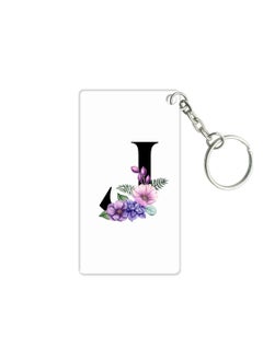 PRINTSHOP4ME Acrylic Alphabet A-Z Initial Letter Keychain for Women Bag Charms Purse Charms For Handbags Pendant Key Ring for Purse Handbags Women Girl Key Ring for Backpack  - Image 1