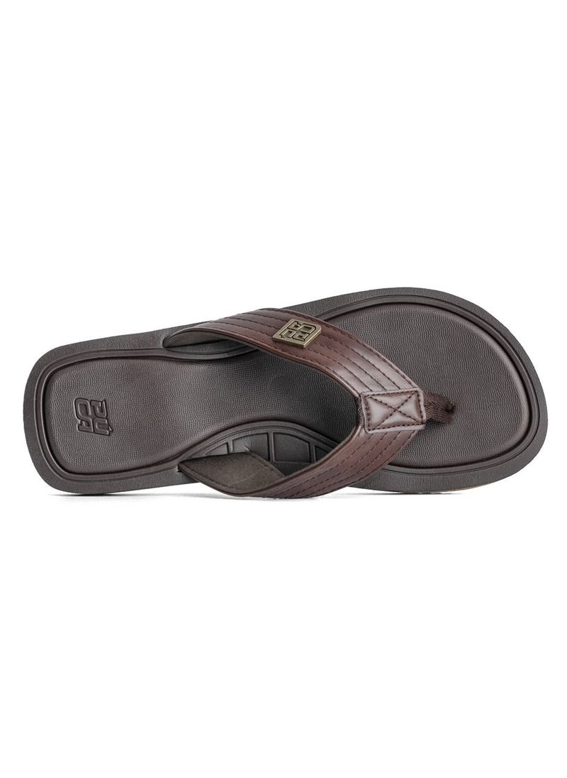 PUCA - Puca Slippers For Men with stability and durability Stark Brown - Image 1