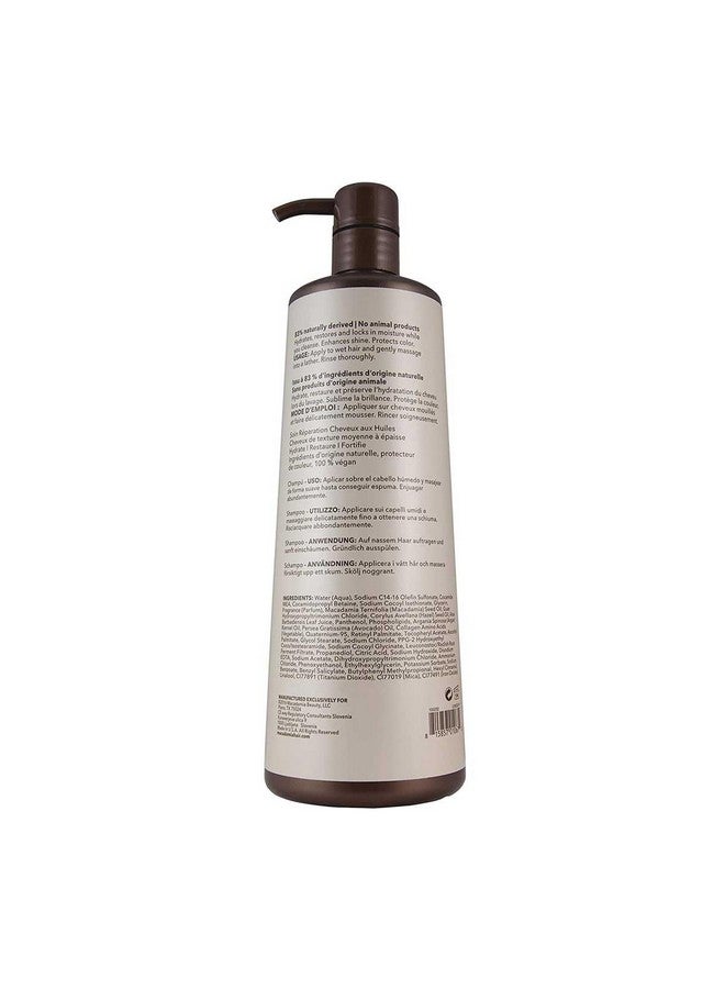 Macadamia Professional Nourishing Repair Shampoo 33.8oz Macadamia Professional Macadamia Oil and Argan Oil for Hydration, Shine, and Color Protection - Image 2