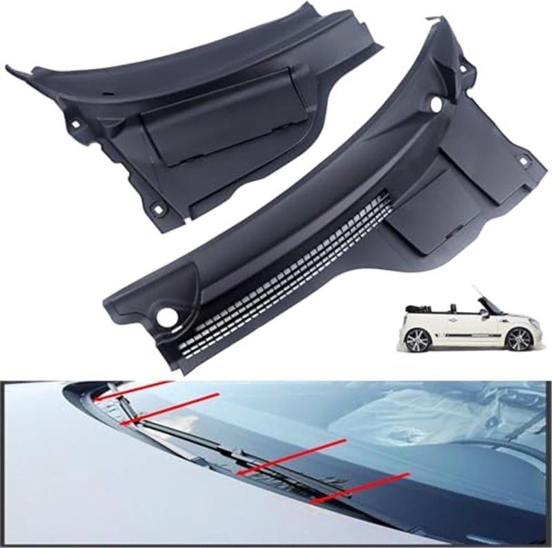 Vuzmode Front Windshield Cowl Cover Panel for MINI Cooper - Image 2
