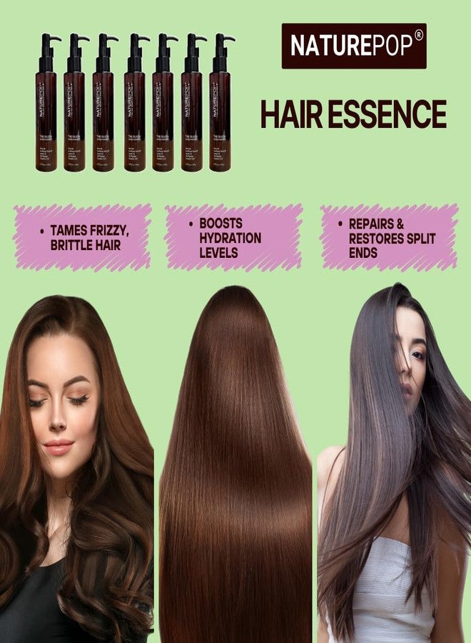 Naturepop زيت شعر ناتشر بوب لمكافحة التجاعيد، الترطيب والتغذية لشعر تالف، مصبوغ وجاف 5.29 أونصة سائلة / 150 جرام صنع في كوريا - Image 3