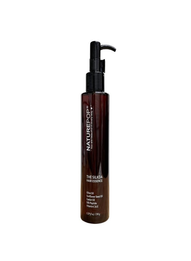 Naturepop زيت شعر ناتشر بوب لمكافحة التجاعيد، الترطيب والتغذية لشعر تالف، مصبوغ وجاف 5.29 أونصة سائلة / 150 جرام صنع في كوريا - Image 1