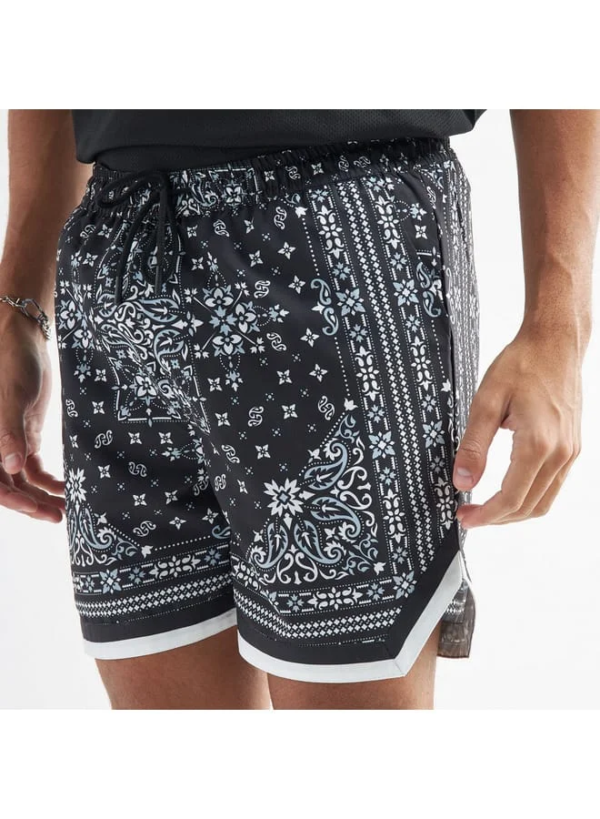 Splash FAV Paisley Print Pool Shorts