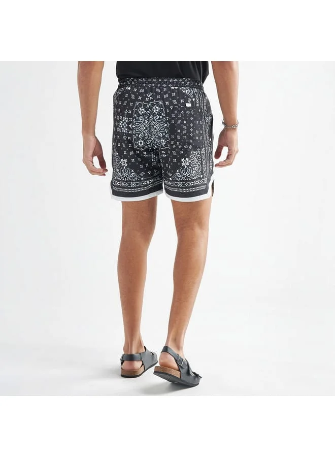 Splash FAV Paisley Print Pool Shorts