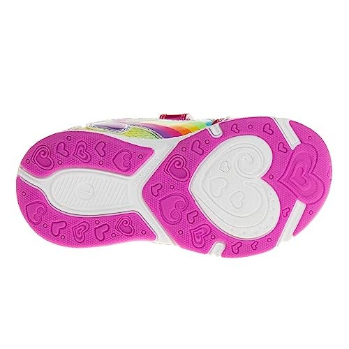 Josmo Paw Patrol Girl Lighted Sneakers (Toddler/Little Kid), Fuchsia, 11 - Image 5