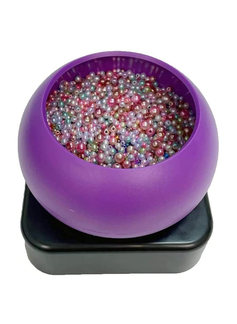 SYOSI Electric Bead Spinner for Jewelry Making Kit, Waist Bead Kit, Adjustable Speed Beading Bowl for Jewelry Making, DIY Seed Beads, Necklaces, Bracelets  - Image 3