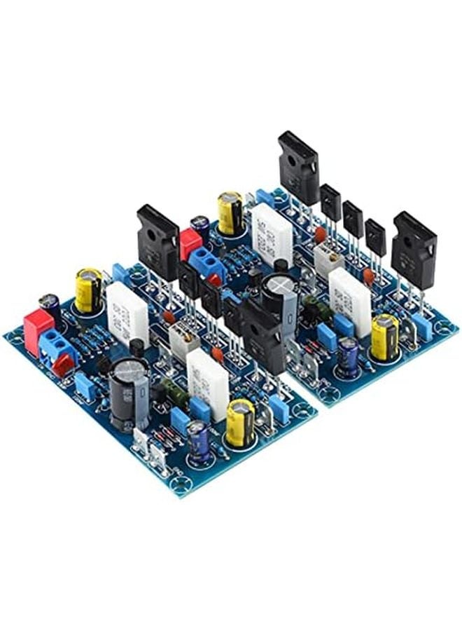 لوحة مضخم الطاقة من الفئة A باستخدام ترانزستور IRF240 FET بقوة 100 واط لكل قناة لتضخيم الصوت المنزلي - Image 2