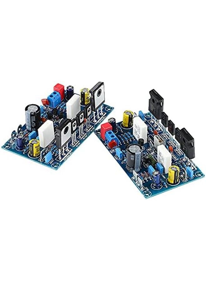 لوحة مضخم الطاقة من الفئة A باستخدام ترانزستور IRF240 FET بقوة 100 واط لكل قناة لتضخيم الصوت المنزلي - Image 3