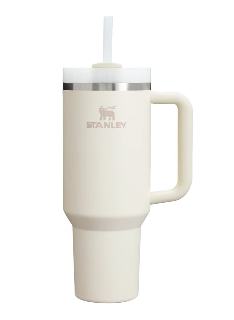 ستانلي كوب سفر كبير للغاية من ستانلي كوينشر ، مصنوع من الفولاذ المقاوم للصدأ معزول، كوب سفر للسيارة، كوب قهوة مثلج، كوب مشروبات رياضية خارجية، كوب مكتب - Image 1