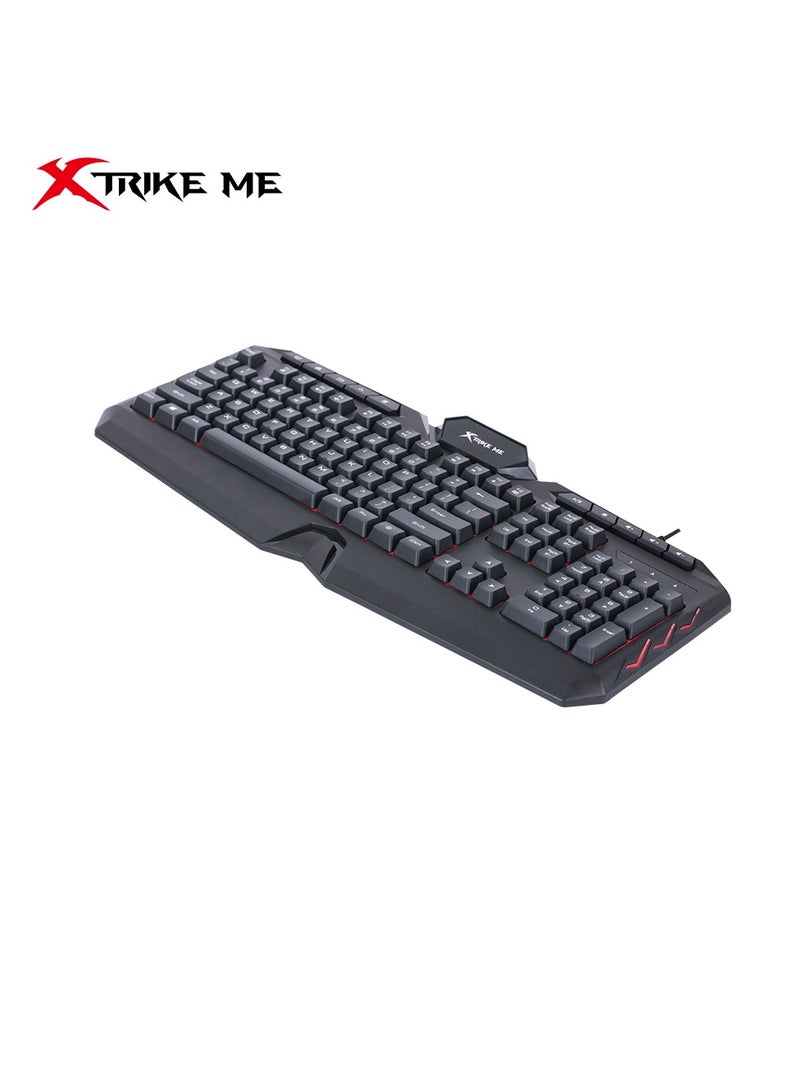 XTRIKE ME KB-509 Wired Membrane Gaming Keyboard - Image 1