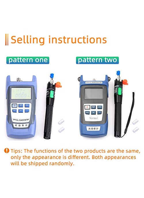 KELUSHI Fiber Optical Power Meter 30KM Visual Fault Locator FC-LC Adapter Fiber Optic Cable Tester Checker Test Tool Kit for CATV Telecommunications Engineering Maintenance  - Image 3