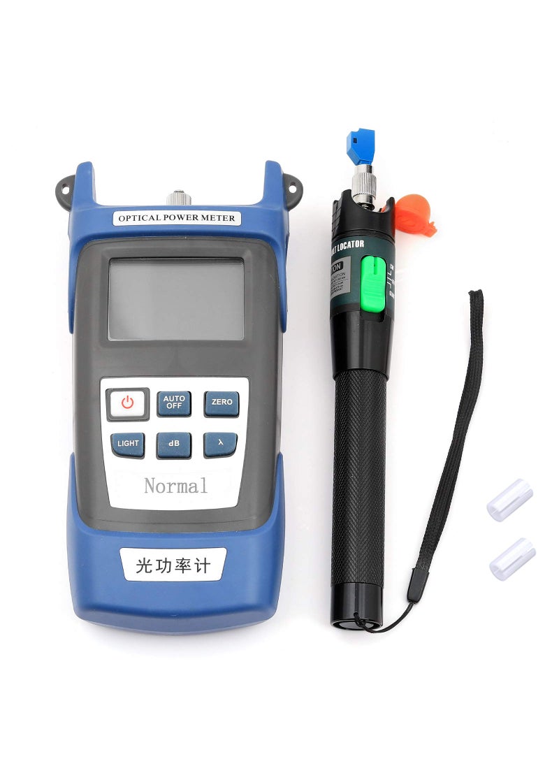 KELUSHI Fiber Optical Power Meter 30KM Visual Fault Locator FC-LC Adapter Fiber Optic Cable Tester Checker Test Tool Kit for CATV Telecommunications Engineering Maintenance  - Image 2
