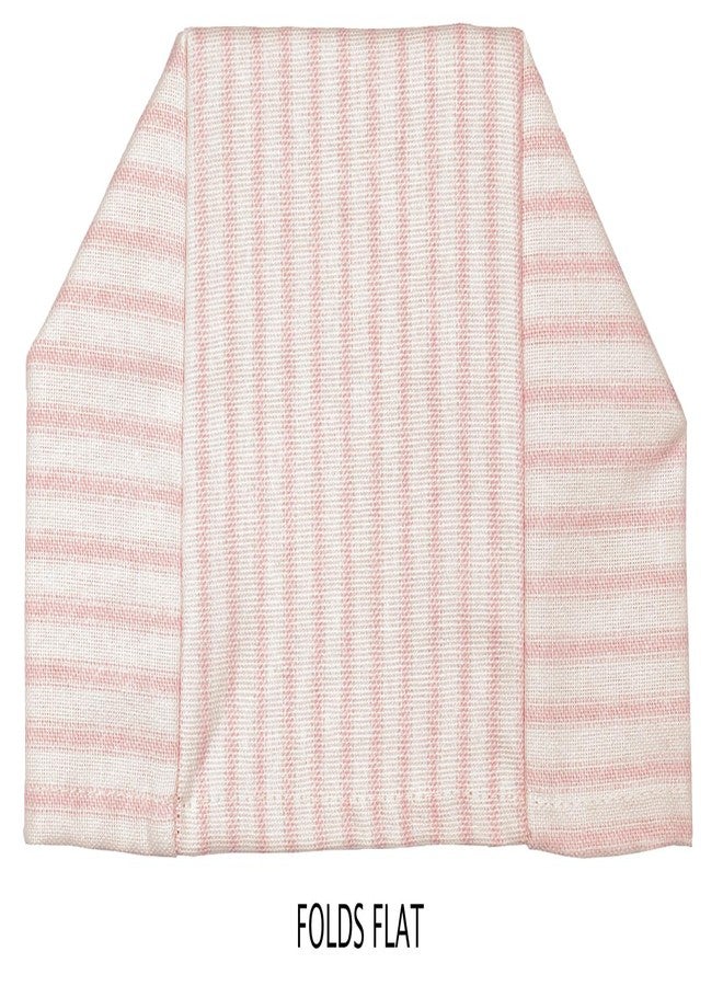 Decorative Things Tissue Box Cover Tissue Holder Tissue Dispenser Square Cube, Soft Fabric Cover Slips Over Cardboard Facial Tissue Boxes - Pink Room Decor, Nursery Decor, Bathroom, Bedroom, Lined Fabric Folds Flat - Image 3