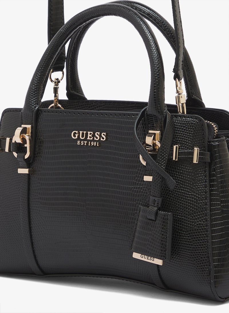GUESS Leona Small Satchel Bag - Image 3