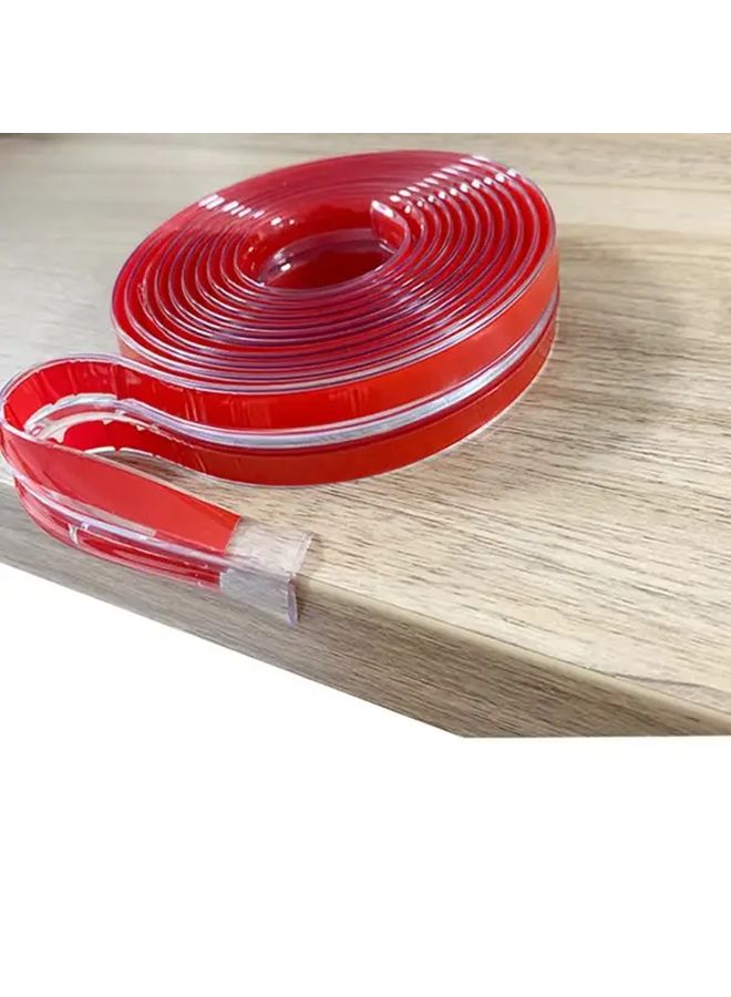 393.7 بوصة واقي زاوية شفاف مضاد للاصطدام ذاتي اللصق حامي الأثاث والحوائط - Image 2