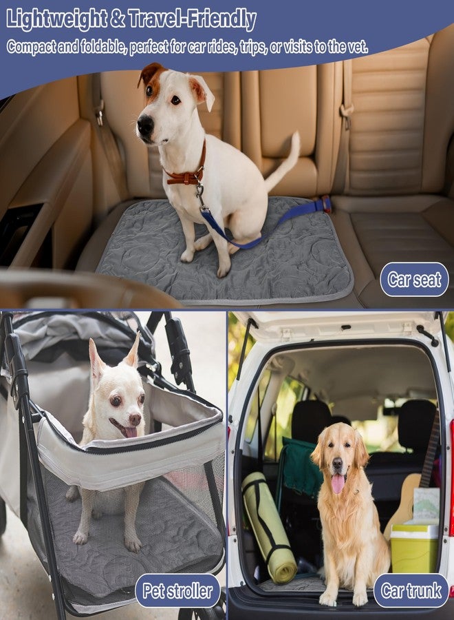 Kritter Planet Pack of 2 Waterproof Dog Pads, Small Furniture Pet Pads, Couch Dog Pads for Sofa for Puppy Cats, Reversible Dog Mat, 30 x 40 inch - Image 4