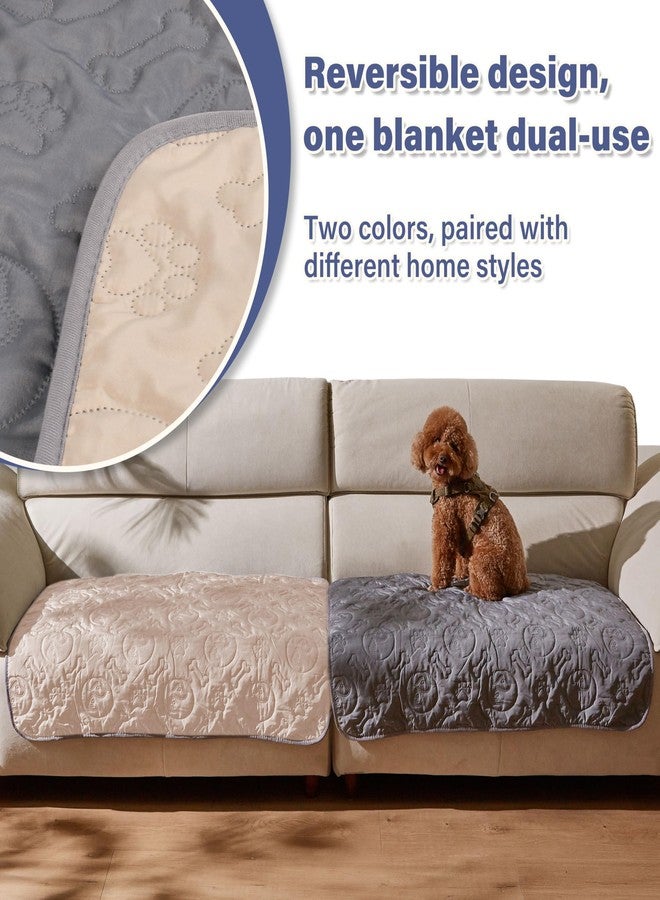Kritter Planet Pack of 2 Waterproof Dog Pads, Small Furniture Pet Pads, Couch Dog Pads for Sofa for Puppy Cats, Reversible Dog Mat, 30 x 40 inch - Image 3