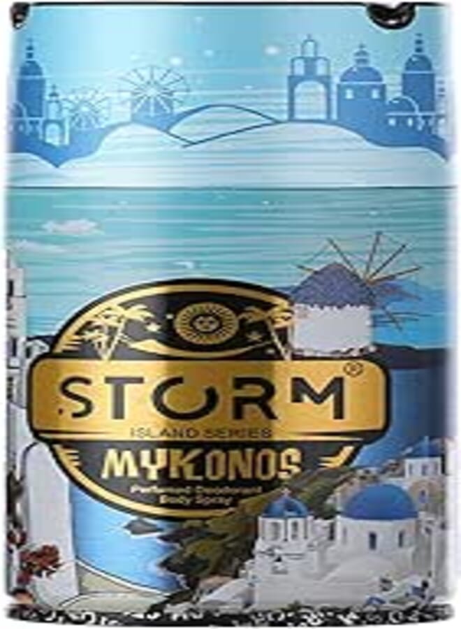 ‎Storm Island Mykonos Perfumed Deodorant Body Spray for Men 250 ml