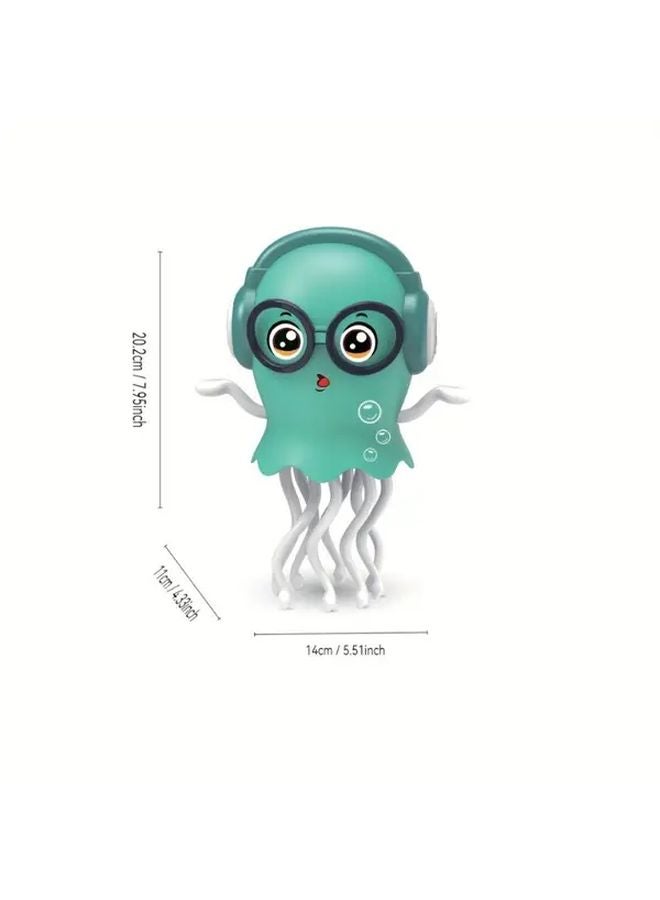 Orange Dancing Octopus Toy With Dynamic Music And Cool LED Light Effects - Image 5