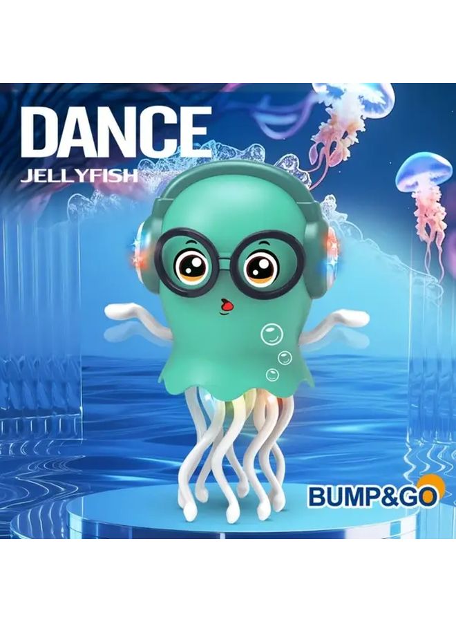 Orange Dancing Octopus Toy With Dynamic Music And Cool LED Light Effects - Image 4