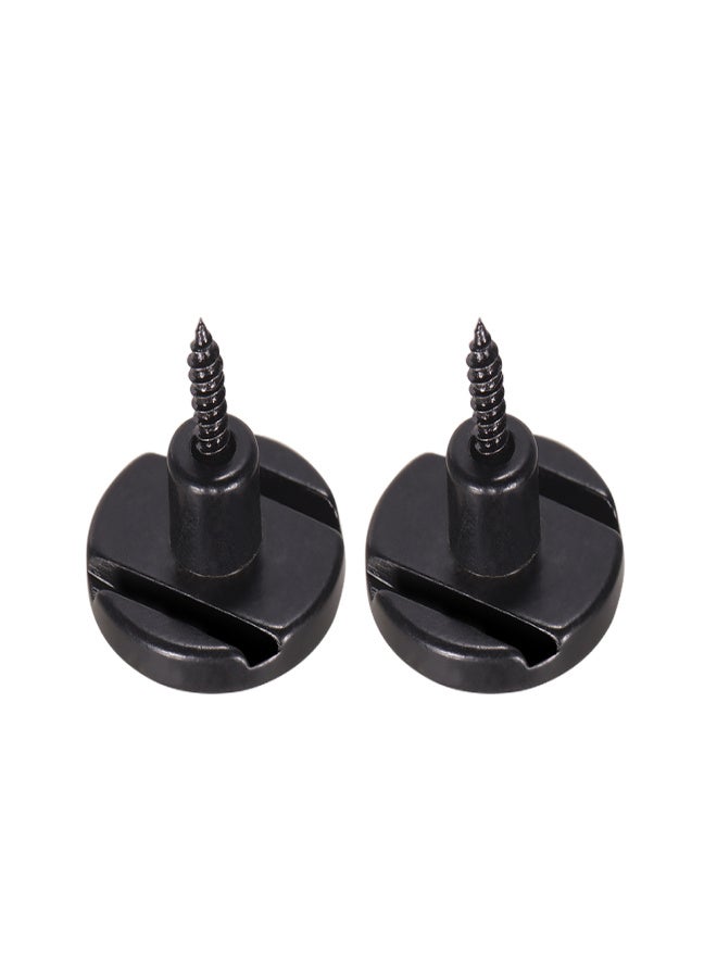 2pcs Electric Bass String Retainers Bass Guitar Replacement Parts Accessories with Mounting Screws - Image 2