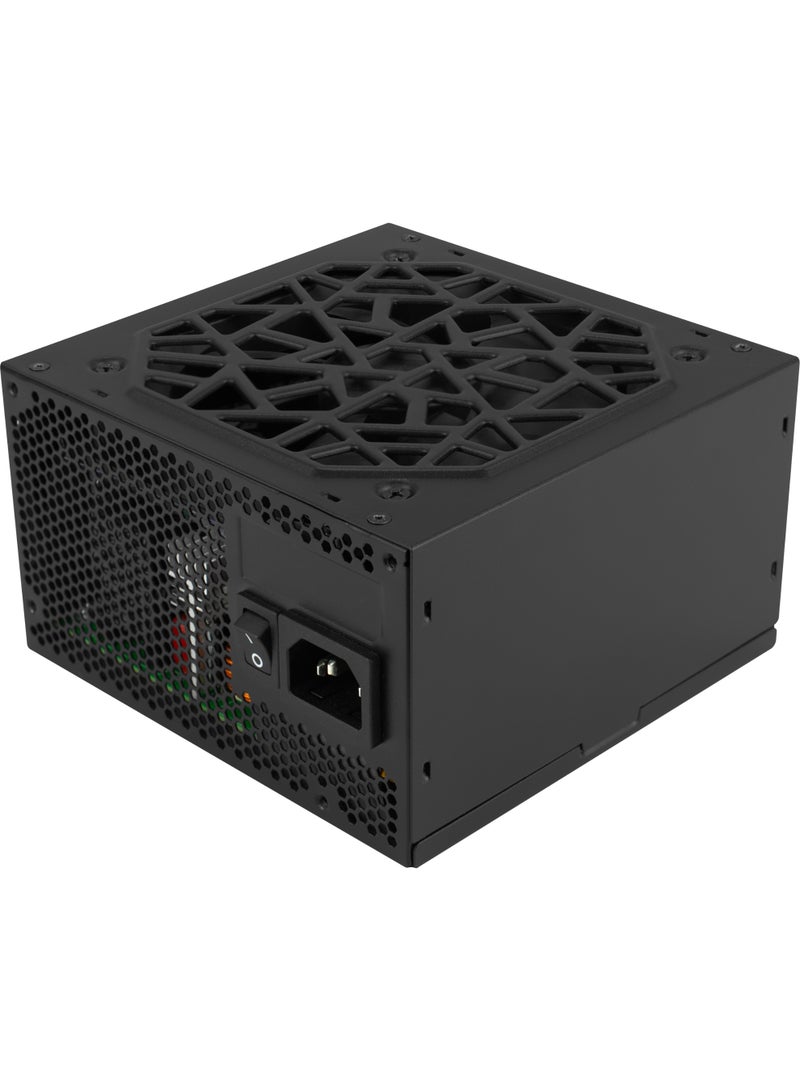 AeroCool AERO GOLD 850W V.2 Black Power Supply | ATX 3.1 & PCIe 5.1 Compatible | 80 PLUS Gold Certified | Fully Modular PSU | 12V-2x6 Connector | Japanese 105°C Capacitors | Ripple <50mV | Silent 120mm HDB Fan | High Efficiency PC Power Supply | Multi-Protection (OVP/UVP/OCP/OPP/SCP/OTP) | Clean Cable Management | Compact 140mm Design | EU Power Cord Included - Image 1