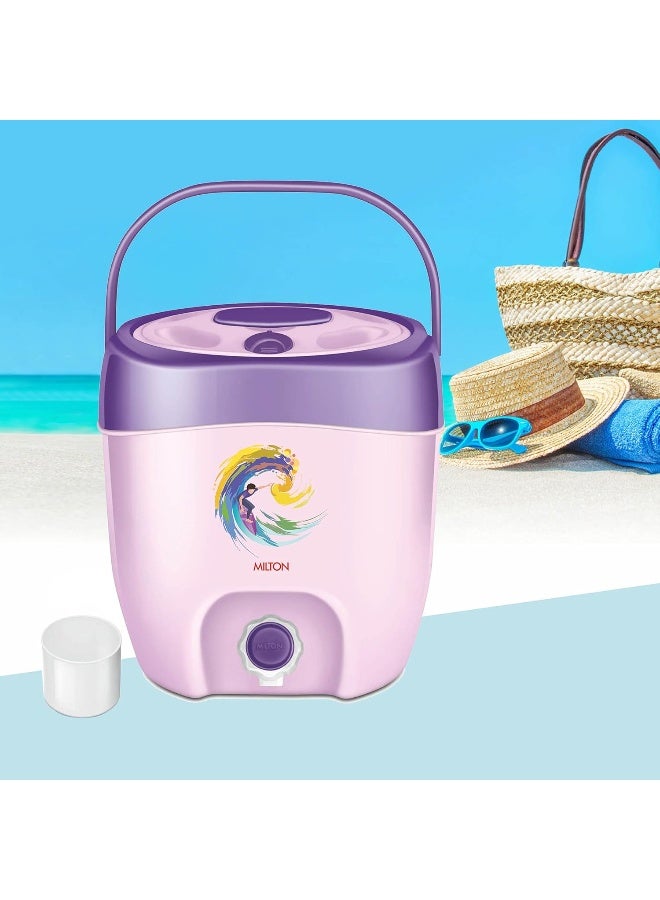 Milton Kool Seal Water Jug 6 Litre – Plastic Insulated Water Dispenser with PU Insulation, BPA Free, Food Grade, Keeps Water Cool for Long Hours, Easy to Carry – Purple - Image 3
