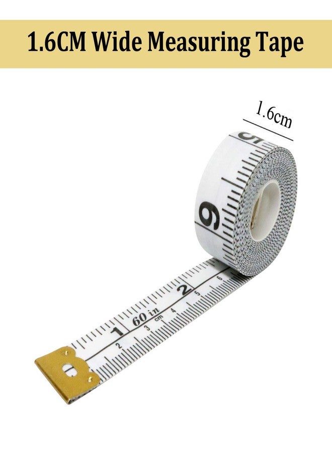 EACOZY Tailor Measuring Tape, 2PCS Sot Measuring Tape, 60” Measuring Tap for Body Cloth Sewing, Centimeter and Inch Tape Measuring, Flexible - Image 5