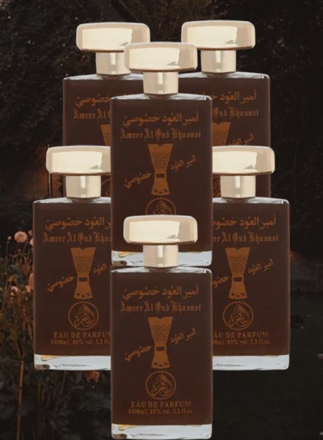 الفخر 6 قطع عطر أمير العود خصوصي 100مل - Image 1
