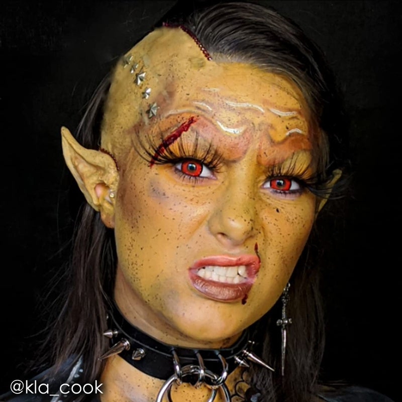 Mehron Makeup Paradise Makeup AQ Pro Size | Stage & Screen Performance, Face & Body Painting, Beauty, Cosplay, and Halloween | Water Activated Face Paint, Body Paint 1.4 oz (40 g) - Dijon - Image 3