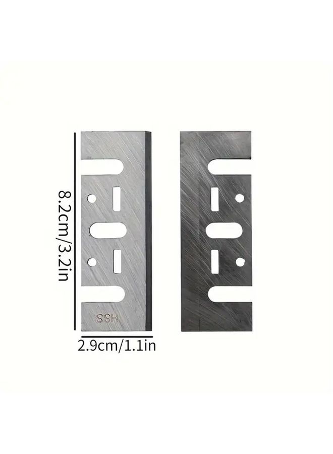 82x29x3mm HSS Electric Planer Blade for Woodworking Planers High Speed Steel Alloy Sharp Cutting Tool - Image 2