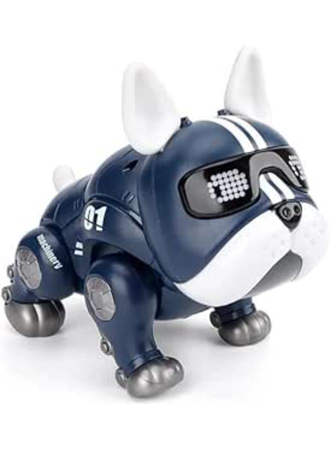 لعبة روبوت ذكي من AMAFLIP للأطفال، يعمل بالبطارية، مع عيون وامضة، ومصباح يدوي (قد يختلف اللون) (أحدث إصدار 2023)