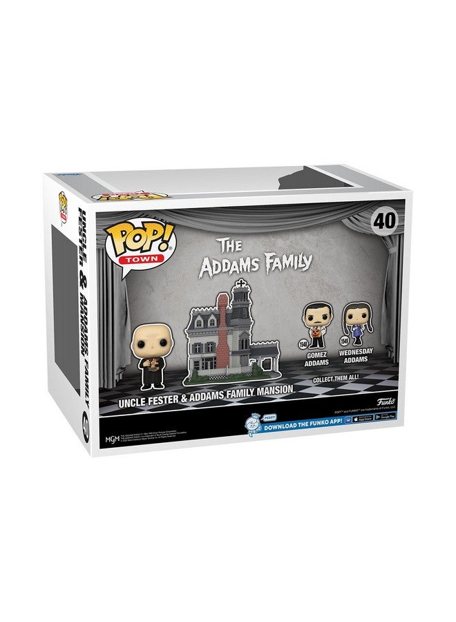 Funko POP! Town: The Addams Family - Addams Home with Uncle Fester - Addams Family Classic TV - Collectable Vinyl Figure - Gift Idea - Official Merchandise - for Kids & Adults - Horror Fans - Image 3