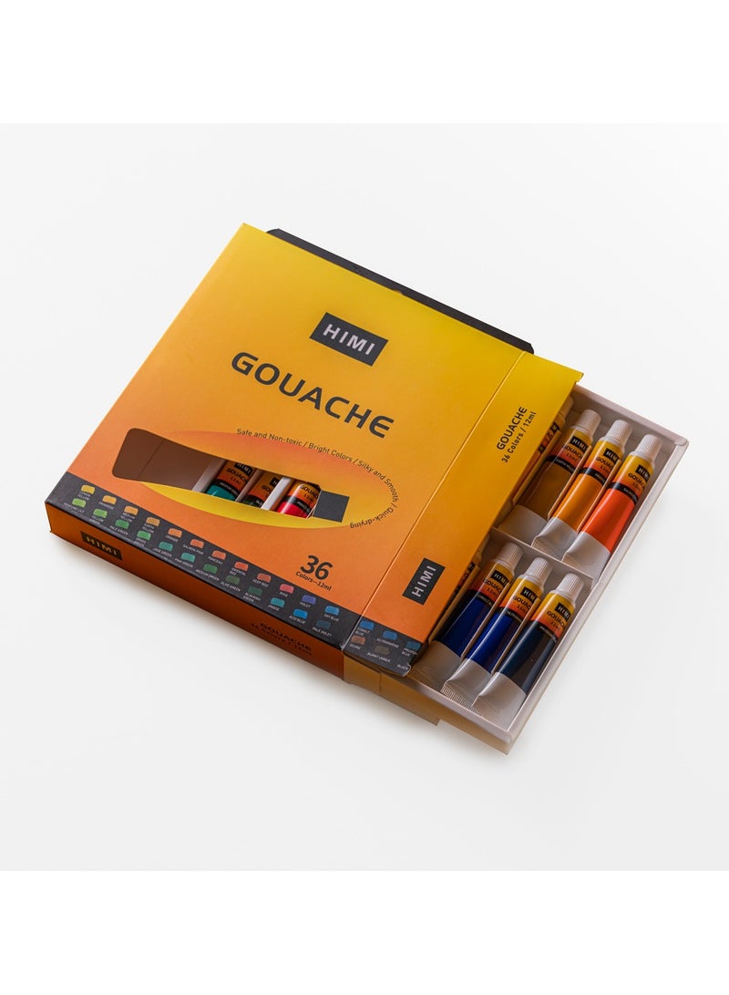 HIMI Miya Gouache Paint Set of 36x12ml