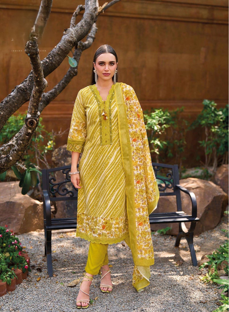 Fully stitched Kurtis Pant and Dupatta  - Image 1