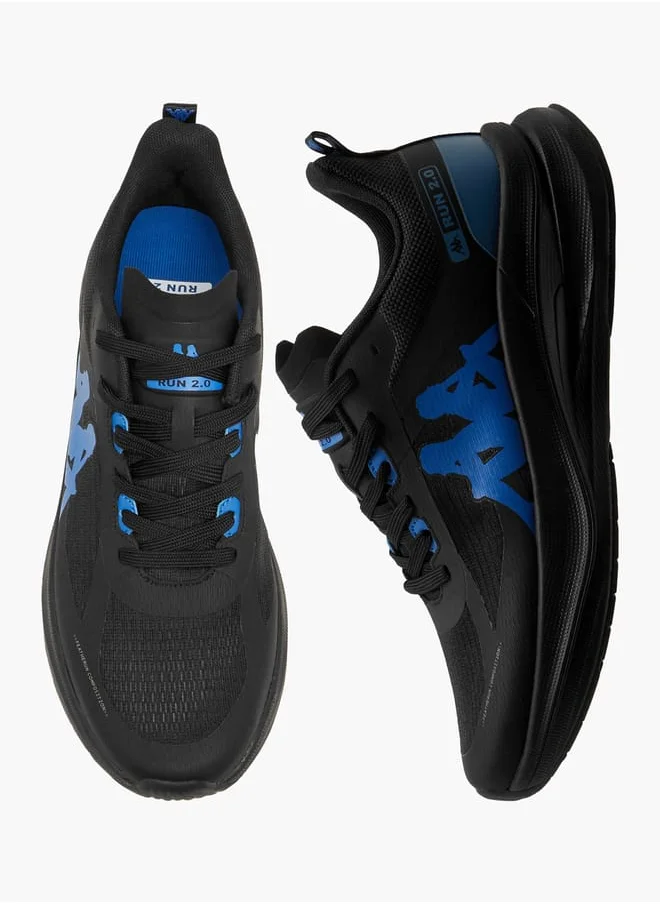 Kappa Men's Lace-Up Sports Shoes with Pull Tabs