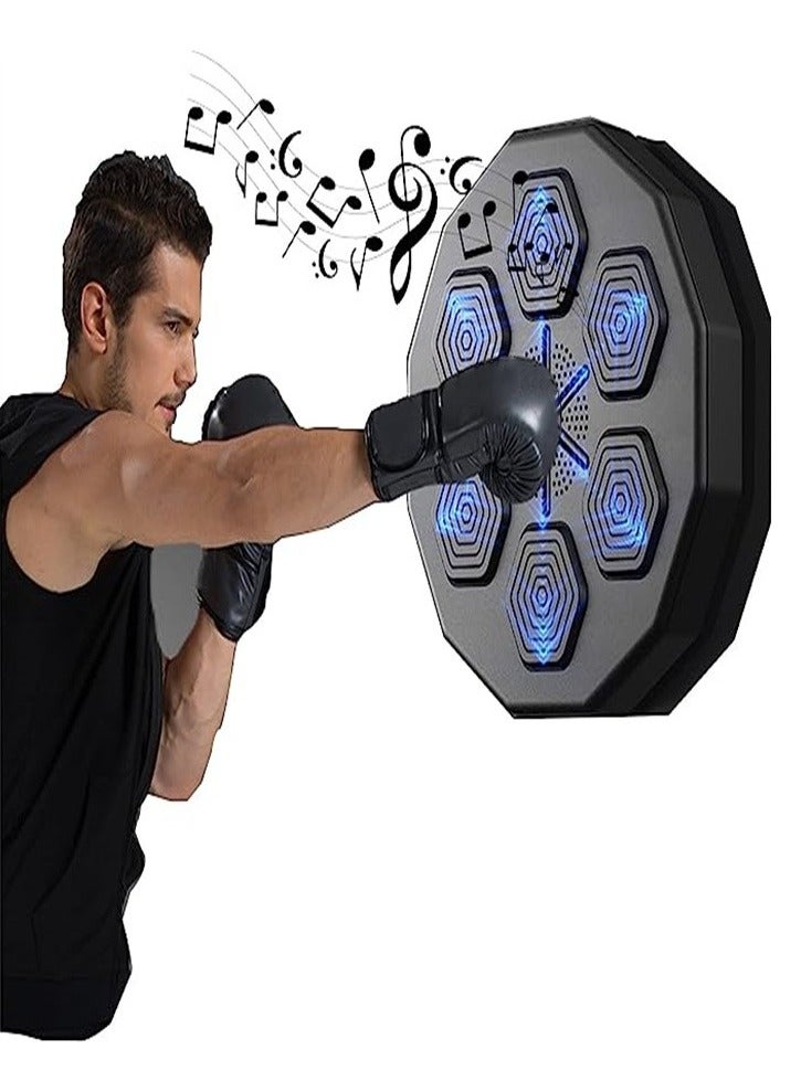 Generic New Upgraded Boxing Trainer with Black Boxing Gloves, Bluetooth Connectable Musical Boxer for Home Gym Outdoor Games Entertainment  - Image 3